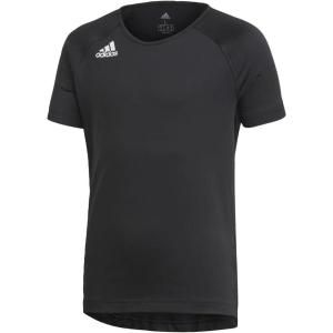 imageadidas Boys Hi Lo JerseyBlackWhite