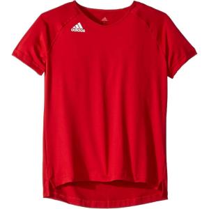 imageadidas Boys Hi Lo JerseyPower RedWhite