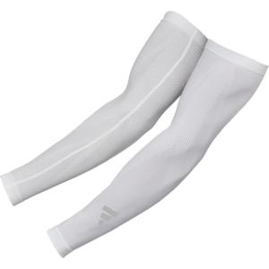imageadidas Compression Arm Sleeves Lightweight TemperatureRegulating Compression SleevesWhite V1