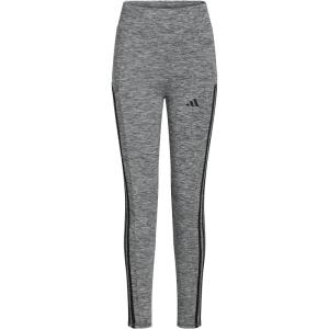 imageadidas Girls Aeroready Performance Long TightsDark Grey Heather