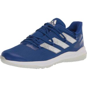 imageadidas Mens Adizero Afterburner 8 Turf Baseball ShoeTeam Royal BlueSilver MetallicWhite