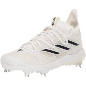 imageadidas Mens Adizero Afterburner Nwv Cleats SneakerWhiteBlackWhite