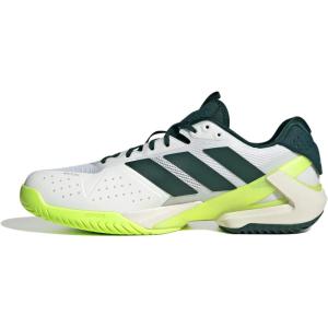 imageadidas Mens Adizero Ubersonic 5 Tennis SneakerWhiteAurora IvyLucid Lemon