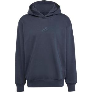 imageadidas Mens All Szn Fleece Loose HoodieAurora Ink