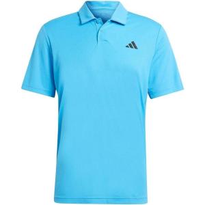 imageadidas Mens Club Short Sleeve Shirt Tennis Casual Casual  BluePulse Blue