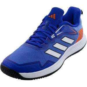 imageadidas Mens Defiant Speed Tennis ShoesBlue FusionWhiteLucid Blue