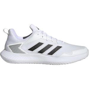 imageadidas Mens Defiant Speed Tennis ShoesWhiteBlackMatte Silver