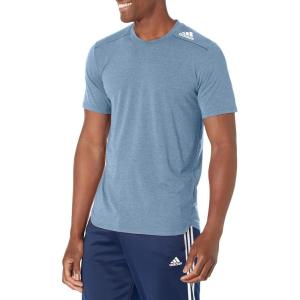 imageadidas Mens Designed 4 Sport Training TeeWonder Steel