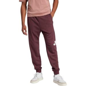 imageadidas Mens Essentials Big Logo French Terry PantsAurora RubyWhite