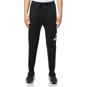 imageadidas Mens Essentials Big Logo French Terry PantsBlackWhite