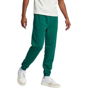 imageadidas Mens Essentials Big Logo French Terry PantsCollegiate GreenBlack