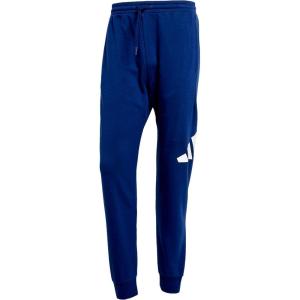 imageadidas Mens Essentials Big Logo French Terry PantsDark BlueWhite