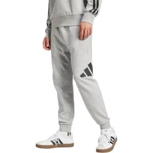 imageadidas Mens Essentials Big Logo French Terry PantsMedium Grey HeatherBlack