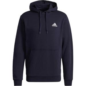 imageadidas Mens Essentials Fleece HoodieInkWhite