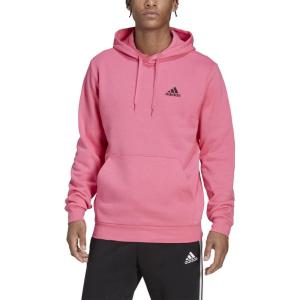 imageadidas Mens Essentials Fleece HoodiePulse Magentablack