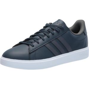 imageadidas Mens Grand Court 20 Tennis ShoeAurora InkGreyWhite