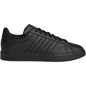 imageadidas Mens Grand Court 20 Tennis ShoeBlackBlackWhite