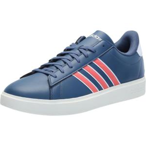 imageadidas Mens Grand Court 20 Tennis ShoePreloved InkPreloved ScarletWhite