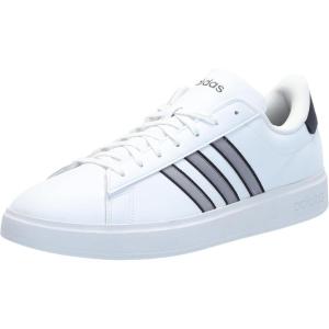 imageadidas Mens Grand Court 20 Tennis ShoeWhiteGreyCarbon