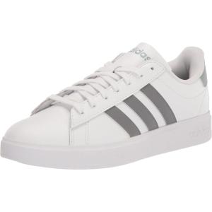 imageadidas Mens Grand Court 20 Tennis ShoeWhiteGreyMagic Grey
