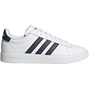 imageadidas Mens Grand Court 20 Tennis ShoeWhiteInkEcru Tint
