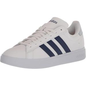 imageadidas Mens Grand Court 20 Tennis ShoeWhiteVictory BlueHalo Blue