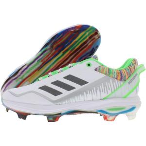 imageadidas Mens Icon 7 Baseball ShoePlain WhiteNormal Greenwhite