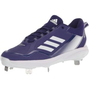 imageadidas Mens Icon 7 Baseball ShoeWhiteTeam Collegiate PurpleTeam Collegiate Purp
