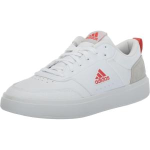 imageadidas Mens Park Street SneakerWhitePreloved ScarletGrey