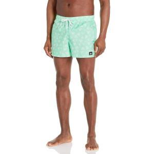 imageadidas Mens Standard Classics Printed Swim ShortsPulse MintWhite