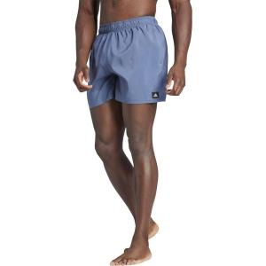 imageadidas Mens Standard Solid Classics Length Swim ShortsPreloved Ink  White