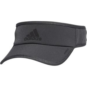 imageadidas Mens Superlite Adjustable Fit Sport Performance VisorGrey SixBlack Reflective20