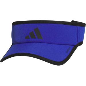 imageadidas Mens Superlite Adjustable Fit Sport Performance VisorSemi Lucid BlueBlack30