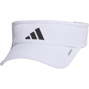 imageadidas Mens Superlite Adjustable Fit Sport Performance VisorWhiteBlack30