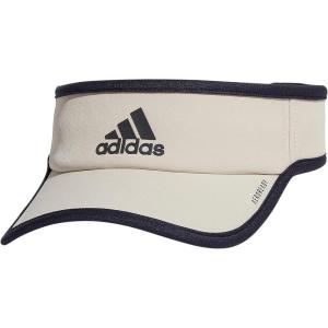imageadidas Mens Superlite Adjustable Fit Sport Performance VisorWonder BeigeLegend Ink Blue20