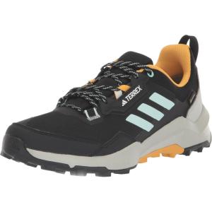 imageadidas Mens Terrex Ax4 Hiking SneakerCore BlackSemi Flash AquaPreloved Yellow