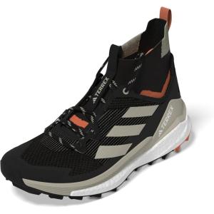 imageadidas Mens Terrex Free Hiker 2 Hiking Hiking Sneakers Shoes  BlackBlackWonder BeigeSemi Impact Orange