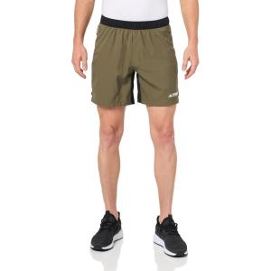 imageadidas Mens Terrex Multi Athletic Shorts Trail Running Casual Bottoms Casual Comfort Technology  BlackOlive Strata