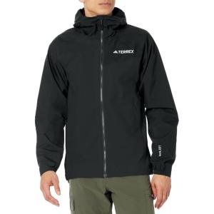 imageadidas Mens Terrex Multi TwoLayer Rain JacketBlack