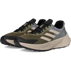 imageadidas Mens Terrex Soulstride Flow Trail Running SneakerOlive StrataWonder BeigeSolid Grey