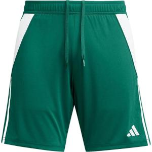 imageadidas Mens Tiro 24 ShortsTeam Dark GreenWhite