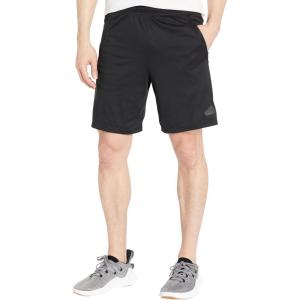 imageadidas Mens Training Essentials Logo Training ShortsBlackBlack