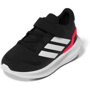 imageadidas Toddler Boys Runfalcon 5 Slip On Sneakers Shoes Casual  BlackBlackWhiteLucid Red