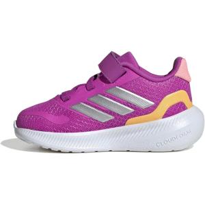 imageadidas Toddler Boys Runfalcon 5 Slip On Sneakers Shoes Casual  BlackPurple BurstSilver MetallicSemi Spark