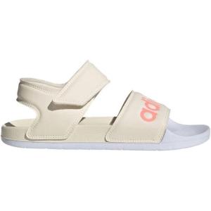 imageadidas UnisexAdult Adilette SandalWonder Whiteacid Redwhite