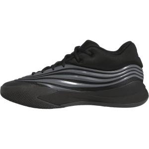 imageadidas UnisexAdult Dame X Basketball SneakerBlackIron MetallicLucid Blue