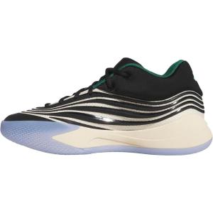 imageadidas UnisexAdult Dame X Basketball SneakerBlackWarm VanillaBlue Burst