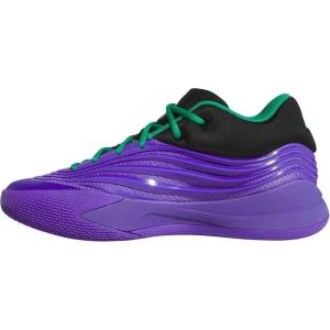 imageadidas UnisexAdult Dame X Basketball SneakerPurple RushBlackCourt Green