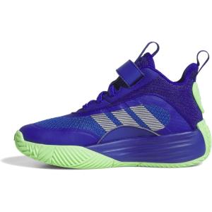 imageadidas UnisexChild Own The Game 30 Basketball SneakerLucid BlueSilver MetallicLime Burst