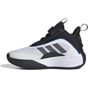 imageadidas UnisexChild Own The Game 30 Basketball SneakerWhiteBlackBlack